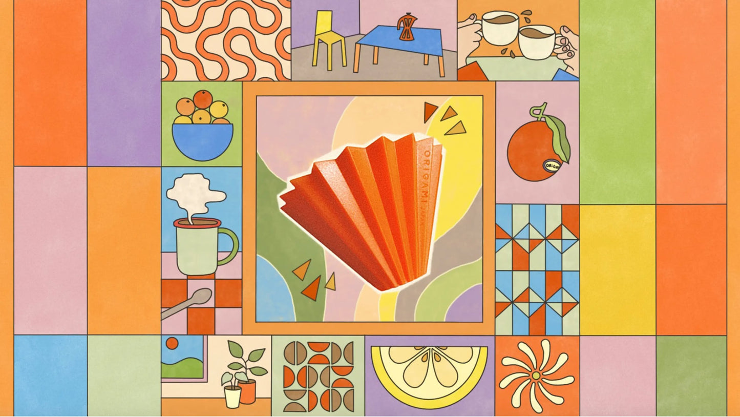 ORIGAMI Dripper AIR - Orange