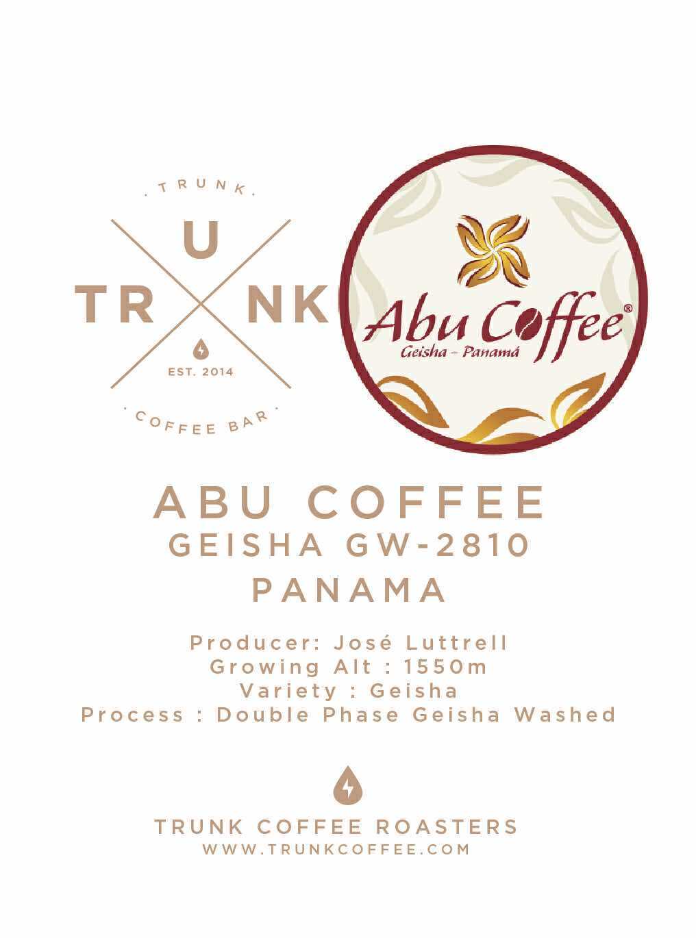 Panama - ABU COFFEE | Geisha Double Phase Washed [COMPETITION]