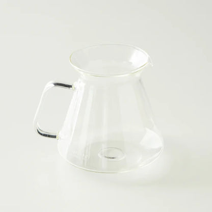 ORIGAMI Glass Coffee Server with HARIO