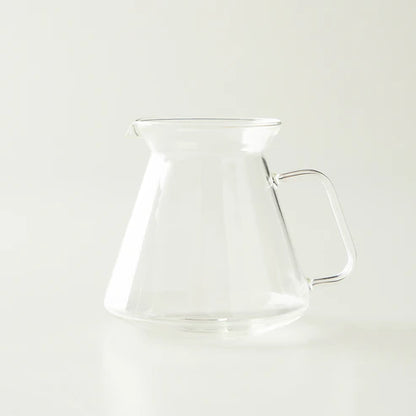 ORIGAMI Glass Coffee Server with HARIO