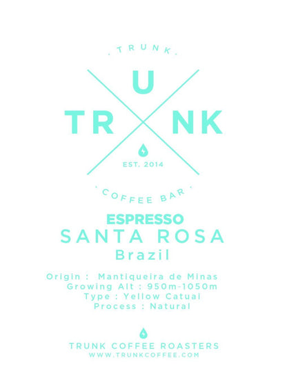 [Trunk Powder Coffee] Brazil - SANTA ROSA | Yellow Catuai Natural