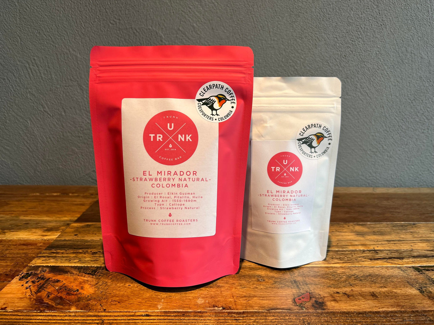 [Trunk Powder Coffee] Colombia - EL MIRADOR | Catiope Strawberry Natural
