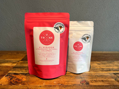 [Trunk Powder Coffee] Colombia - EL MIRADOR | Catiope Strawberry Natural
