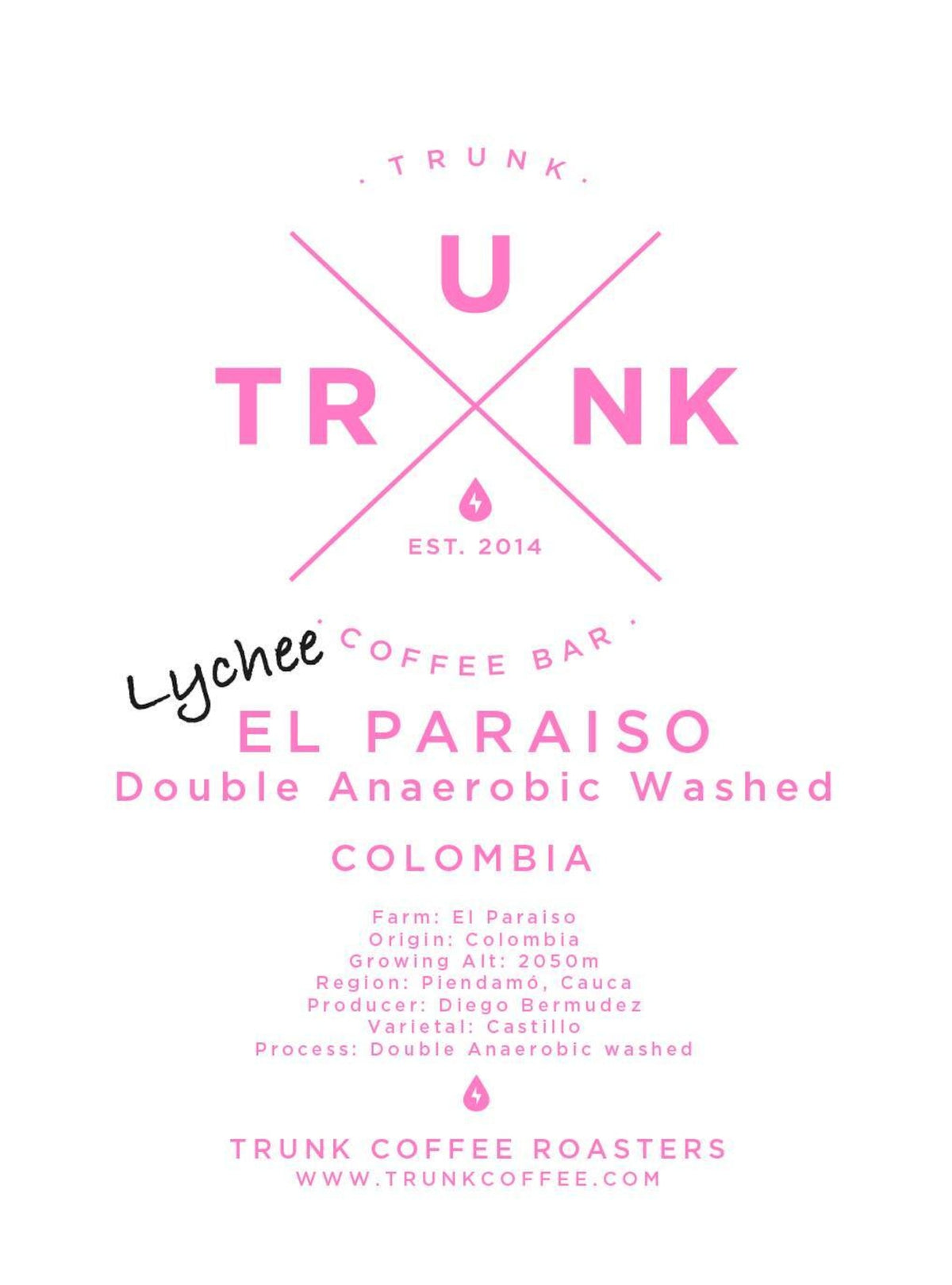 Colombia - EL PARAISO LYCHEE | Castillo Double Anaerobic Washed