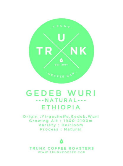 Ethiopia - GEDEB WURI | Heirloom Natural
